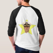 OF USSルイジアナ大尉CONVERSE司令官 Tシャツ (裏面)