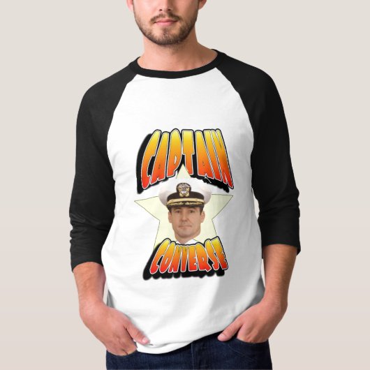 OF USSルイジアナ大尉CONVERSE司令官 Tシャツ (正面)