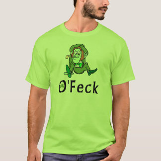 O'FeckのおもしろいなアイルランドのTシャツ Tシャツ