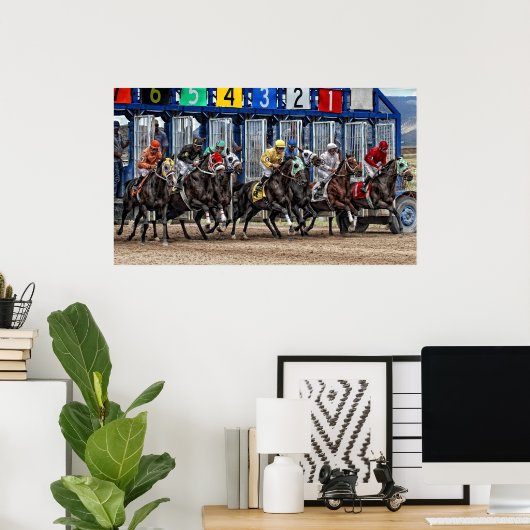 off and running ポスター (ホームオフィス)