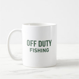 Off Duty Fishing – Relaxed Outdoor Lifestyle コーヒーマグカップ