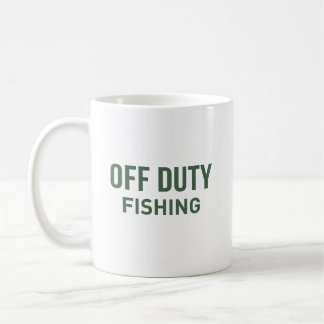 Off Duty Fishing – Relaxed Outdoor Lifestyle コーヒーマグカップ