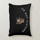 Off Duty Gym Cat Throw Pillow アクセントクッション (正面(垂直))