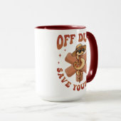 Off Duty Save Yourself Funny Nurse Medical マグカップ (正面右)