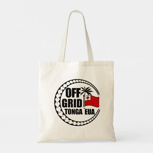 Off Grid Tonga Eua Lifestyle トートバッグ (裏面)