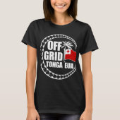 Off Grid Tonga Eua Lifestyle Tシャツ (正面)