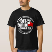 Off Grid Tonga Eua Lifestyle Tシャツ (正面)