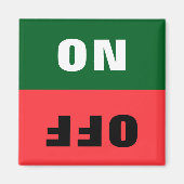 Off On マグネット (正面)
