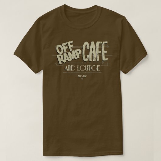 Off Ramp Cafe Seattle  Tシャツ (デザイン正面)
