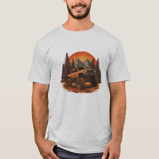 Off-Road Adventure Truck Tシャツ (正面)