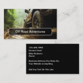 Off Road Adventures Truck Business Cards 名刺 (正面/裏面)