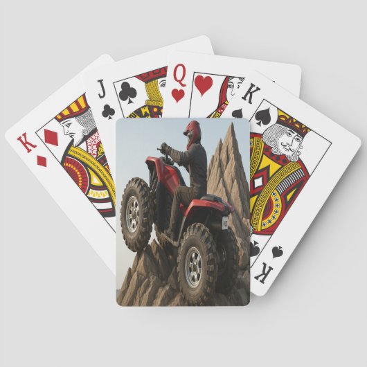 Off-Road ATV Adventure Playing Cards トランプ (裏面)