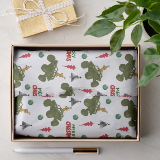 Off-Road Christmas Wrapping Paper 薄葉紙 (ギフト)