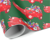 Off Road Santa Wrapping Paper ラッピングペーパー (ロールコーナー)