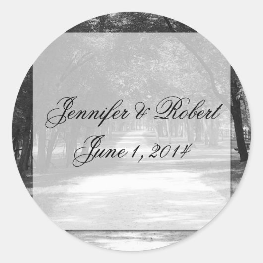 Off the Beated Path封筒用シール ラウンドシール (正面)