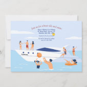 Off The Boat Swim Party 招待状 (正面)