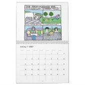 Off The Leash Color Calendar カレンダー (1月 2027)