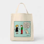 Off The Leash Shopping Bag - Nice Dress トートバッグ (正面)