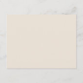 Off The Market Hand Drawn Bridal Shower Recipe エンクロージャーカード (裏面)