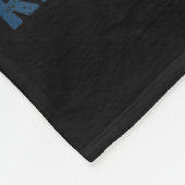 Off to be radical left scum frog riding bicycle フリースブランケット (角)