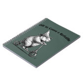 Off To Cause A Kerfuffle Funny Groundhog Scooter  ノートブック (左側)