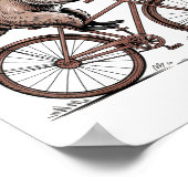 Off To Cause A Kerfuffle Funny Raccoon Meme Men Wo ポスター (角)