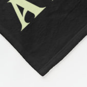 Off To Cause A Kerfuffle Whimsical Wizard Frog Mem フリースブランケット (角)