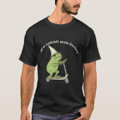 Off To Commit Mom Foolery Funny Frog Meme  Tシャツ (正面)