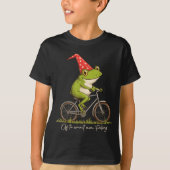 Off To Commit Mom Foolery Funny Frog Meme  Tシャツ (正面)