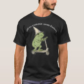 Off To Commit Mom Foolery Funny Frog Tシャツ (正面)