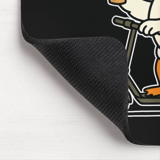 Off To Ess Behavior Funny Goose Aba Behavior Thera マウスパッド (コーナー)