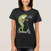 Off To Praise D Lord Funny Frog Christian Meme  Tシャツ (正面)