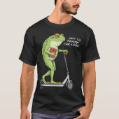 Off To Praise D Lord Funny Frog Christian Meme  Tシャツ (正面)