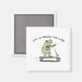 Off To Praise The Lord, Funny Christian  マグネット (正面/裏面)