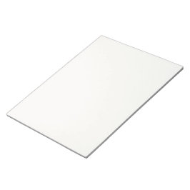 Off White 11"x8.5"メモ帳とクリーンモダンルック ノートパッド