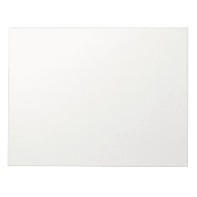 Off White 11"x8.5"メモ帳とクリーンモダンルック