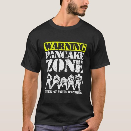 Offensive Line Football Line Tシャツ (正面)