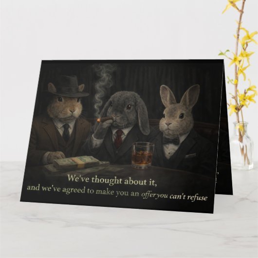 Offer you can't refuse カード (黄色い花)