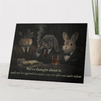 Offer you can't refuse サンキューカード