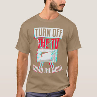 OffheV 報道に資金出さないで boy Tシャツ