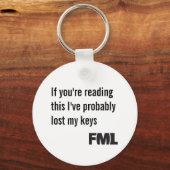 Offical FMLキーチェーン：失った鍵 キーホルダー (正面)