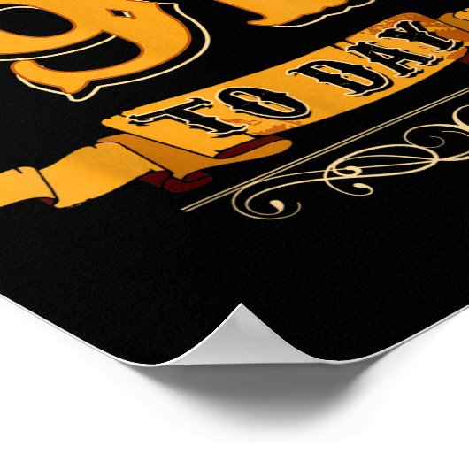 Offically 91 Years Old Today 91st Birthday Gift  ポスター (角)