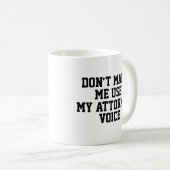 Officeおもしろいカスタムジョブの個人用タイトル コーヒーマグカップ (正面右)