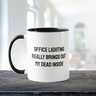 Officeおもしろいユーモアの同僚が仕事に戻る マグカップ