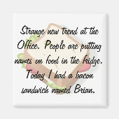 Officeおもしろい冷蔵庫 マグネット (正面)