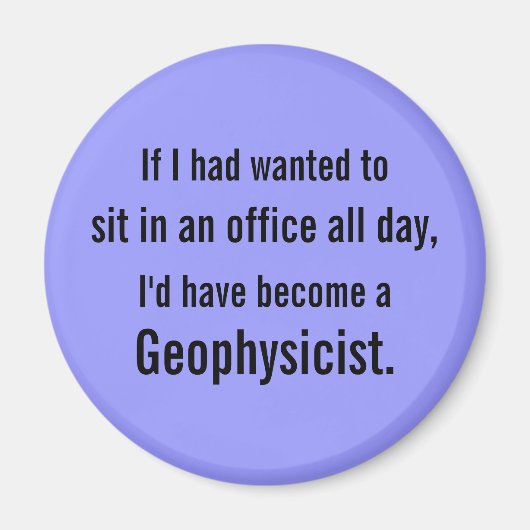 Officeでスタック – カスタマイズ可能 マグネット (正面)