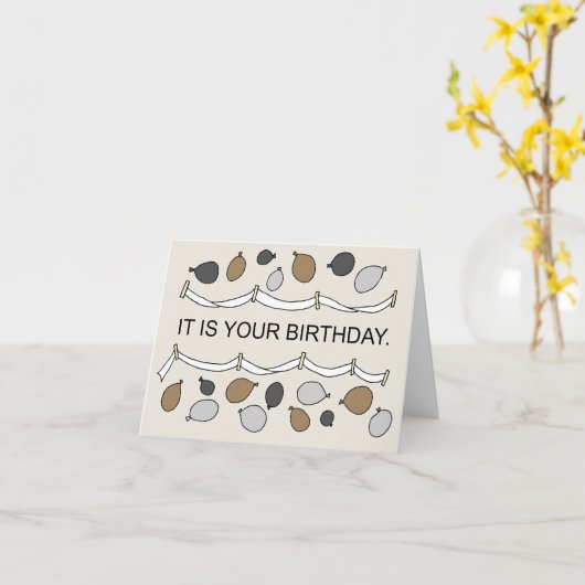 Officeのおもしろい同僚が悲しい誕生日を収集 カード (黄色い花)