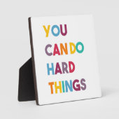 Officeの懸命やる気を起こさせるを実行する フォトプラーク (正面)