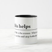 Officeの救済引用文に希望 マグカップ (中央)