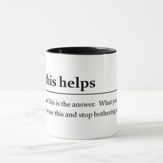 Officeの救済引用文に希望 マグカップ (中央)